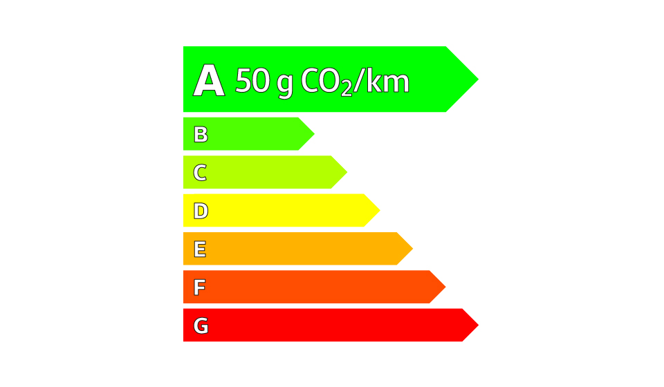 Consommation minimale véhicule de la gamme Touareg eHybrid.